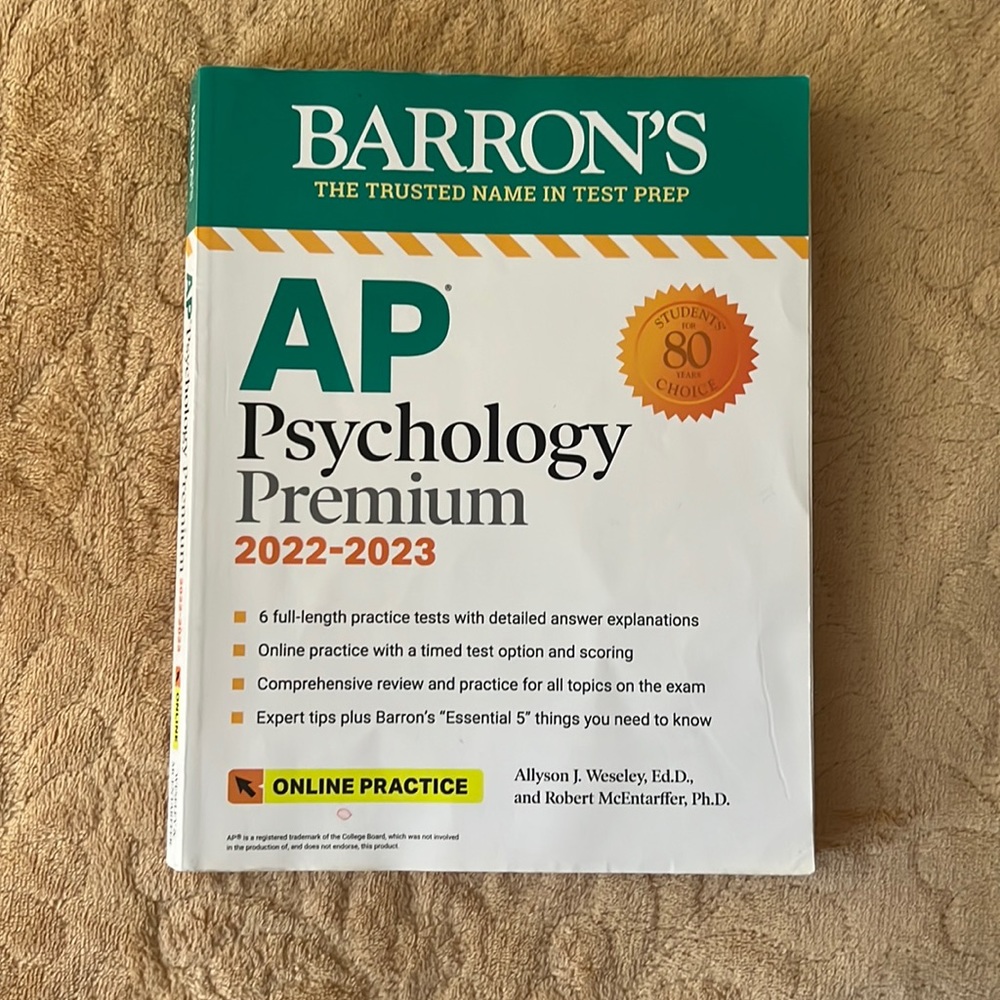 Barton’s AP Psychology premium 2022-2023